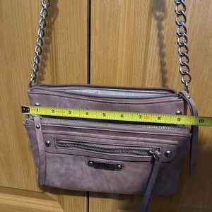 Small pinkish bag